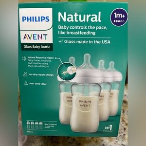 Phillips natural glass bottles (4)